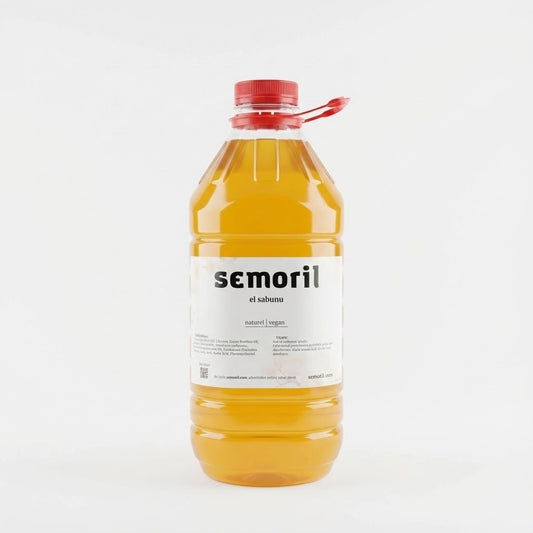 Semoril Geleneksel Kastil Sıvı Sabun - Ekonomik Boy (3000ml / 3L)